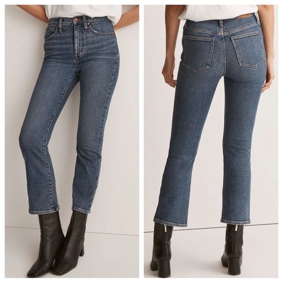 Madewell Denim - Madewell Cali Demi-Boot Jeans in Glenside Wash - Size 27
